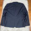 Ralph Lauren Men 100% Wool Blazer 44L Dark Blue Blue Label One vent Career