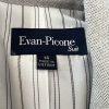 10-8105.jpg Evan Picone Women Polyester Blazer Jacket Size 14 Silver Lined Faux Pockets New