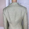 Jones New York Women Polyester Rayon Skirt Suit Size 6 Sage Lined Flared 2PC