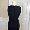 Caron Chicago Polyester Vintage Dress Suit Cropped Jacket Size 6 Beaded 2PC