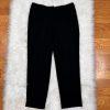ESCADA Black Viscose Stretch Slim Fit Career Dress Pants Trousers Size 42