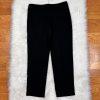ESCADA Black Viscose Stretch Slim Fit Career Dress Pants Trousers Size 42