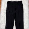 ESCADA Black Viscose Stretch Slim Fit Career Dress Pants Trousers Size 42