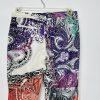 Etro Viscose Blend Tapered Leg Pants Size Eur 42 Multicolor Paisley Casual Cool