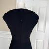 JOSIE NATORI Women Black Polyester Spandex Lined Sleeveless Dress Size 8