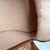 J Crew Kate Women Leather Black White Tan Trim Size 6 Loafer Pumps Block Heels