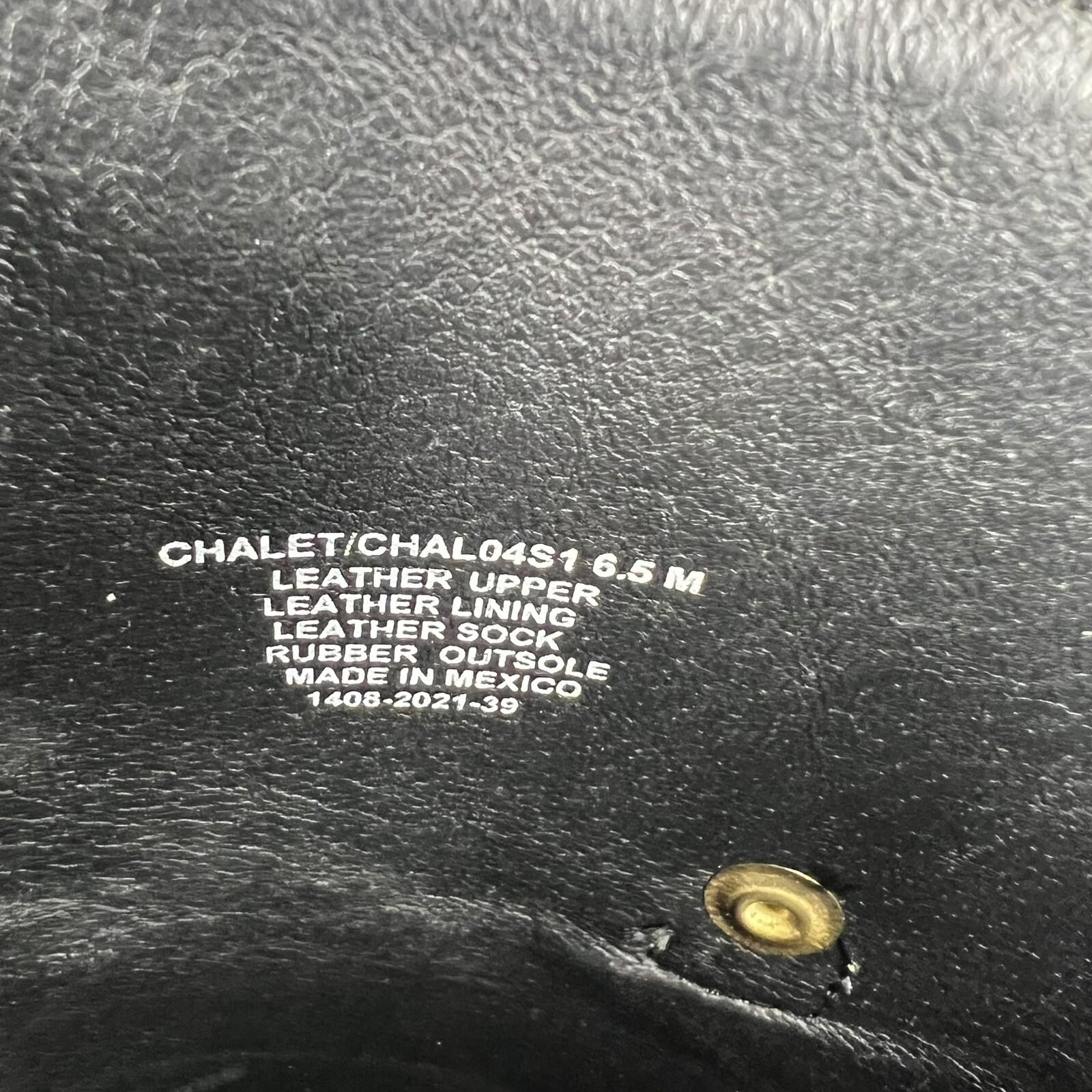 Steve Madden Equestrian Riding Chalet Leather Boots Size 6.5M Black Brown Tall