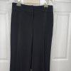 Kasper Polyester Black Striped Pant Suit Size 6 Peak Collar Lined 2PC