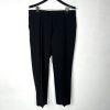 SuitSupply Slim Leg Straight Brescia Trousers Wool Pants 40x30 Black Flat Front
