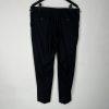 SuitSupply Slim Leg Straight Brescia Trousers Wool Pants 40x30 Black Flat Front