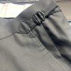SuitSupply Slim Leg Straight Brescia Trousers Wool Pants 40x30 Black Flat Front