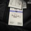 Le Suit Lush Valley Polyester Skirt Suit 18 Black Geometric Textured 2PC New