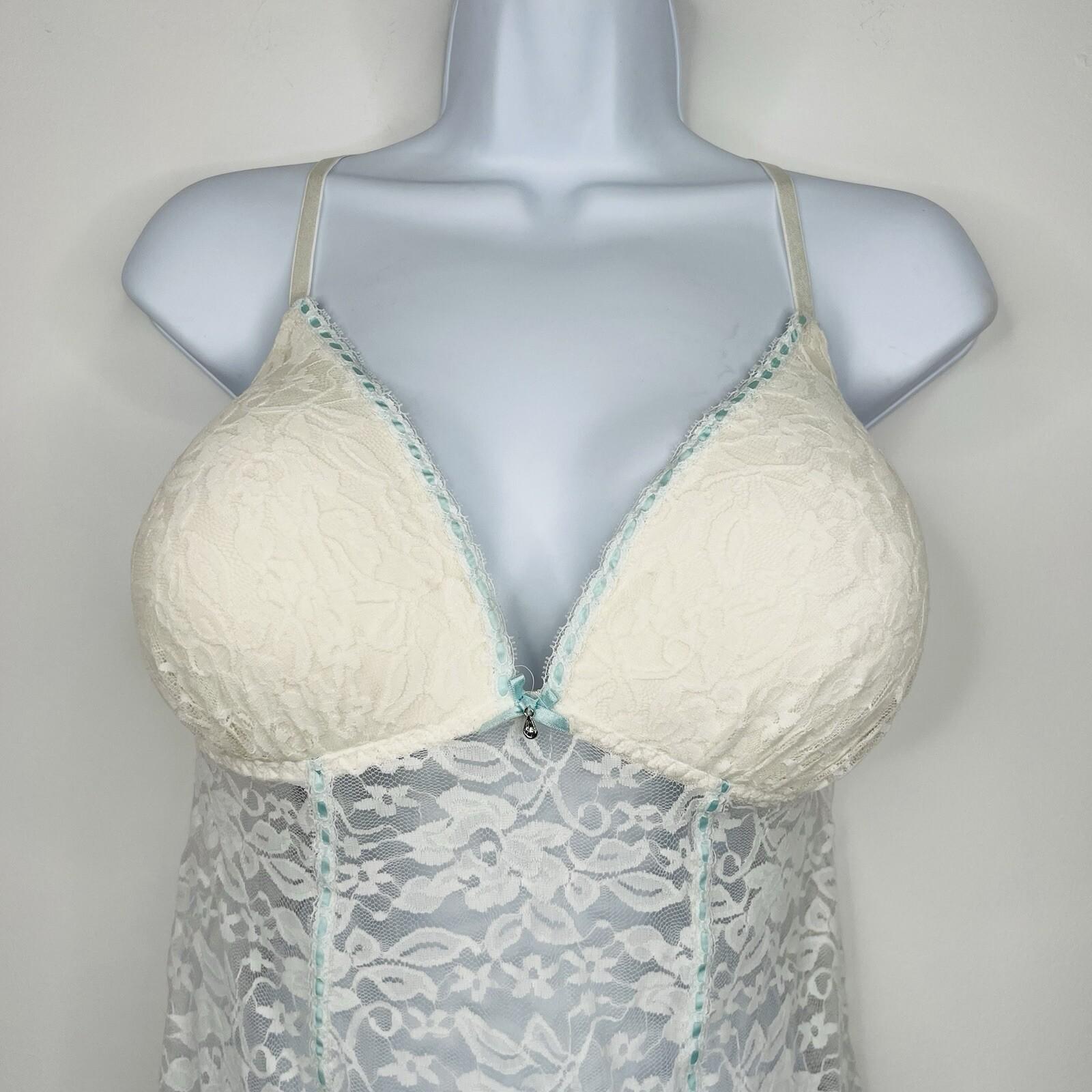 APT 9 Lace Lingerie Size XXL Babydoll 90's Y2K Ruffle Intimates Sleepwear Fairy