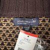 Jones NY Signature Sweater Size PP Brown Camel Cable Knit Raglan Sleeves Zipper