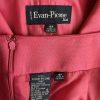 Evan Picone Women Polyester Skirt Suit Size 16P Pink Lined Shawl Collar 2PC
