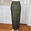 Terramina Polyester Skirt Suit Size 14W Green Black Metallic Women 2Piece New