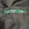 Lauren Ralph Lauren Maxi Ball Gown Dress Size 12 Black Black Sequin Mesh Stretch