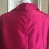 10-8516.jpg New LARRY LEVINE 2PC India Pink Fuchsia Polyester Skirt Suit Size 22W MSRP 0