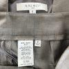 Nine West Women Polyester Rayon Pant Suit 6 Gray Lined Notch Collar Career 2PC