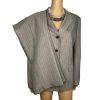 Collections For le Suit Polyester Pant Suit 14 Taupe Striped Peak Collar 2PC