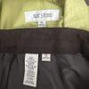 10-8688.jpg Suit Studio Women Polyester Pant Suit Size 18 Green Brown Belted Peak Collar 2PC