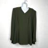 John Meyer Polyester Wrap 2PC Skirt Suit Size 16 Juniper Green Lined Career