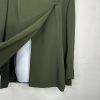 John Meyer Polyester Wrap 2PC Skirt Suit Size 16 Juniper Green Lined Career