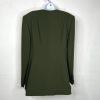 John Meyer Polyester Wrap 2PC Skirt Suit Size 16 Juniper Green Lined Career