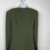 John Meyer Polyester Wrap 2PC Skirt Suit Size 16 Juniper Green Lined Career