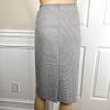 Le Suit Polyester Skirt Suit Size 16 Gray Multicolor Houndstooth 2 PC New Lined
