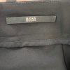 HUGO BOSS Tulia 4 Black Wool Straight Leg Career Dress Pants Trousers Size 12