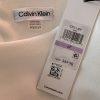 10-8810.jpg New CALVIN KLEIN White Polyester Rayon Spandex Lined Bell Sleeve Dress 6P