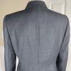 KASPER Women Collared Gray Polyester Single Breasted Blazer Size 6P