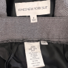 10-9.png Jones New York Polyester Rayon Spandex Pant Suit Size 8 Gray Lined Career 2PC
