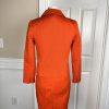 BANANA REPUBLIC 2PC Orange Cotton Polyester Stretch Dress (SZ 4) SUIT (SZ PXS)