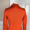 BANANA REPUBLIC 2PC Orange Cotton Polyester Stretch Dress (SZ 4) SUIT (SZ PXS)