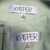 Kasper 2PC Midi Dress Suit Size 6 Lemon Green Professional Look Sleek Elegant