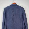 Suit Supply Lazio Men Pure Wool Blazer 48 Navy Classic Slim Fit 2PC Sharp Lined