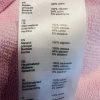 Maje Women Talina Cotton Viscose Sweatshirt Size 2 Pink Embroidered Paradise