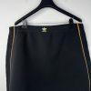 Adidas Ivy Park Drip 2.2 Stretchy Knit Mini Skirt 3X Sporty Black Athletic Logo