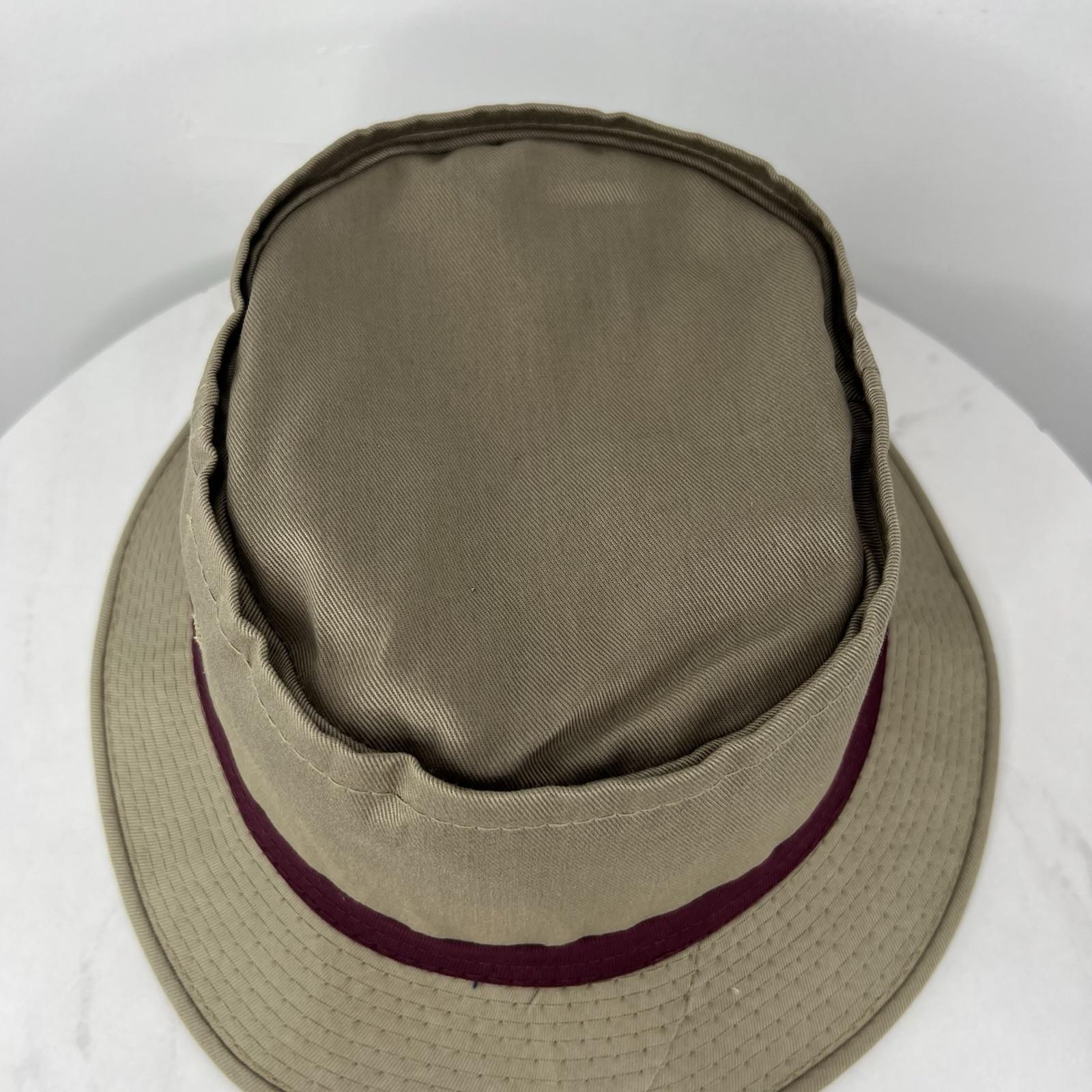 YoungAn Hat Co Bucket Hat Size M Army Green Golf Fishing Farmer Wide Short Brim