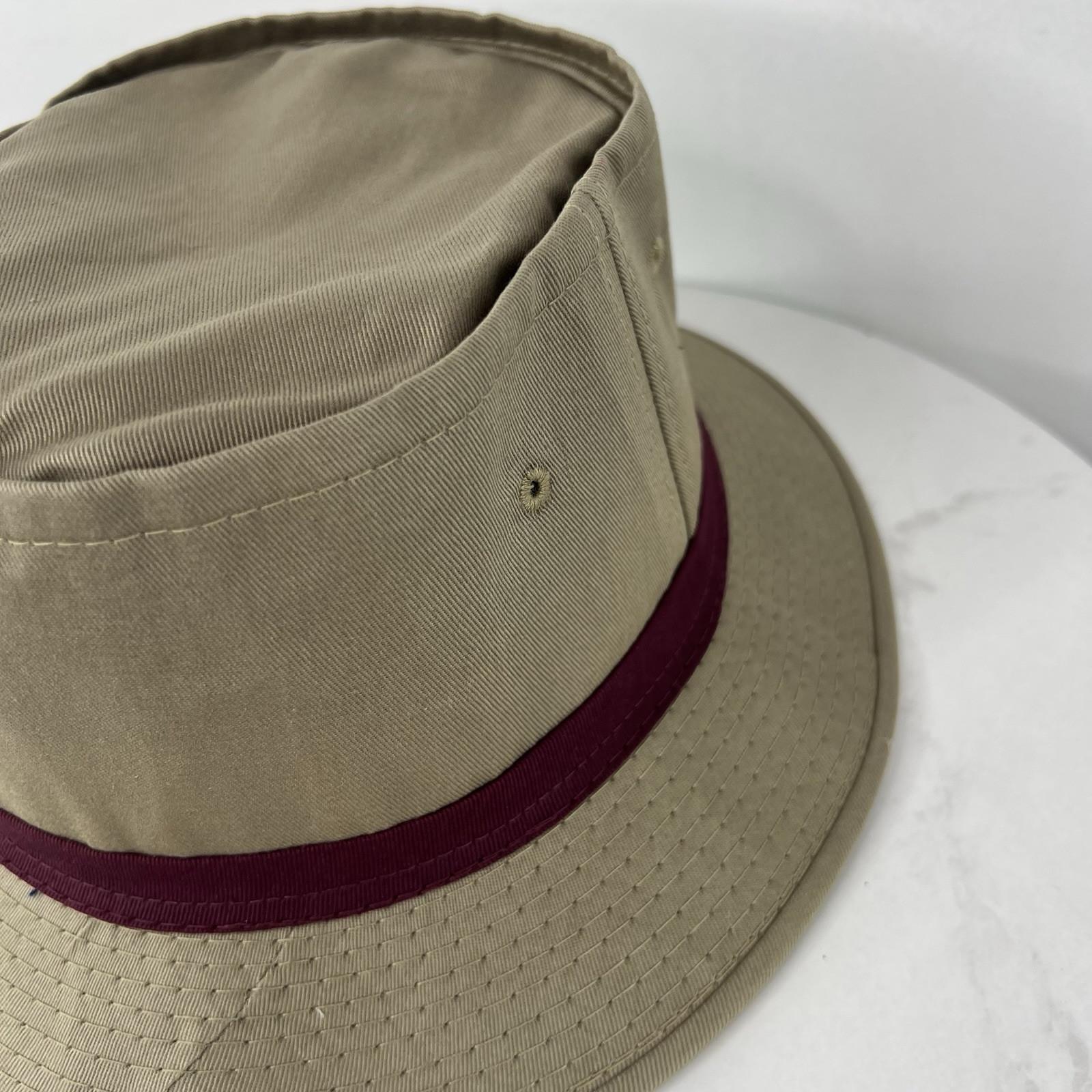 YoungAn Hat Co Bucket Hat Size M Army Green Golf Fishing Farmer Wide Short Brim