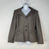 s-l1600-227.jpg Suit Studio Women Polyester Pant Suit Size 18 Brown Lined Notch Collar 2PC