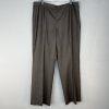s-l1600-231.jpg Suit Studio Women Polyester Pant Suit Size 18 Brown Lined Notch Collar 2PC