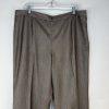 s-l1600-232.jpg Suit Studio Women Polyester Pant Suit Size 18 Brown Lined Notch Collar 2PC