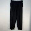 Emporio Armani Vintage Men Wool Pants Slacks 36x35 Gray Striped Old Money Luxury
