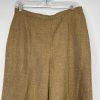 LE SUIT Polyester Pant Suit Size 10 Peanut Lined Pockets Career Notch Collar 2PC
