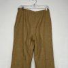 LE SUIT Polyester Pant Suit Size 10 Peanut Lined Pockets Career Notch Collar 2PC