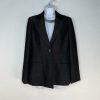 s-l1600-293.jpg Le Suit Polyester Rayon Pant Suit Size 8 Black Business Notch Collar Pockets 2PC