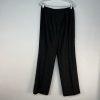 s-l1600-298.jpg Le Suit Polyester Rayon Pant Suit Size 8 Black Business Notch Collar Pockets 2PC